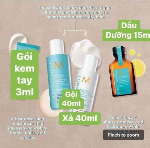 Set morocconoil mini 4 món