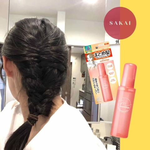 Xịt dưỡng giữ nếp tóc Matomage hương hoa trà Nhật Bản