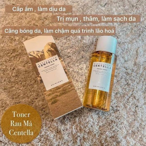 Nước hoa hồng toner Rau Má Centella Skin 1004 100ml
