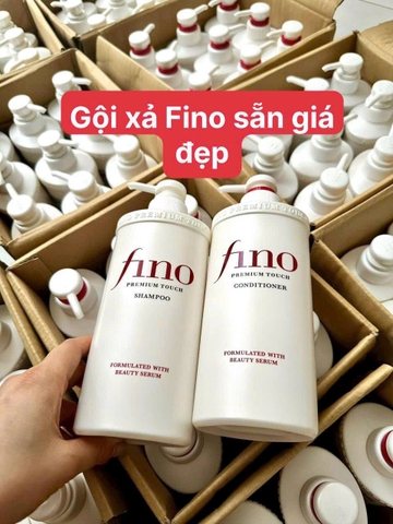 Bộ gội xả Fino Shiseido Nhật Bản mỗi chai 550ml