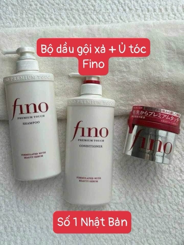 Bộ gội xả Fino Shiseido Nhật Bản mỗi chai 550ml