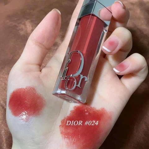 Son dưỡng Dior fullsize Nobox màu 024 đỏ hồng