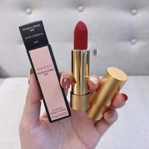 Son Gucci 504 Myra Crimson đỏ ruby