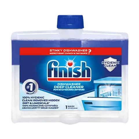 DUNG DỊCH VỆ SINH MÁY RỬA BÁT FINISH 250ML HƯƠNG CHANH