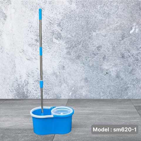 Bộ lau nhà 360 Spin mop model Sm620-1 chuẩn Thái Lan