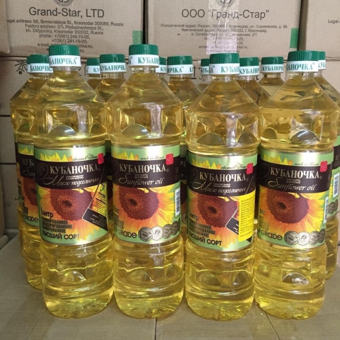 Dầu hướng dương Kuban Nga chai 1 lít