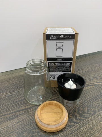 Dụng cụ xay muối tiêu Haushalt basics HB95