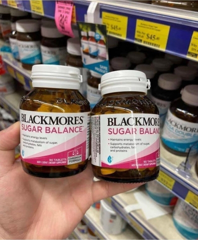 Viên uống cân bằng đường huyết Blackmores Sugar Balance 90 viên của Úc
