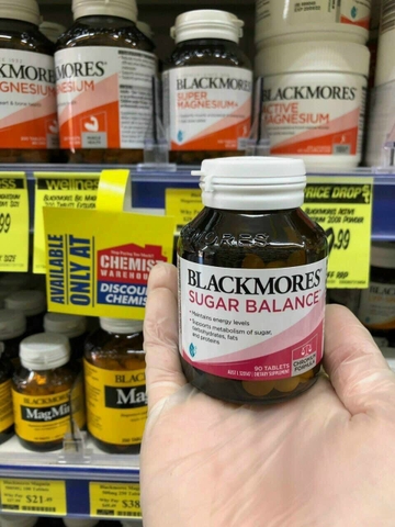 Viên uống cân bằng đường huyết Blackmores Sugar Balance 90 viên của Úc