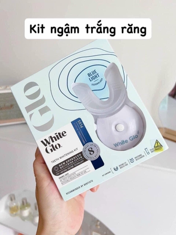 Máy làm trắng răng White Glo 8 của Úc