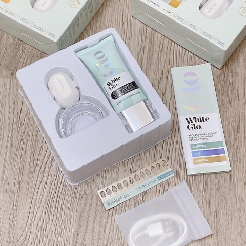 Máy làm trắng răng White Glo 8 của Úc