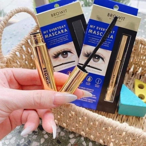 Mascara Browit Nongchat Thái Lan Làm Dày Dài Mi