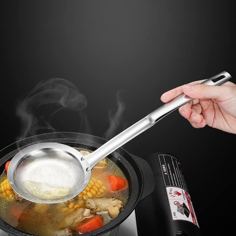 Muôi lọc rây lỗ inox 304