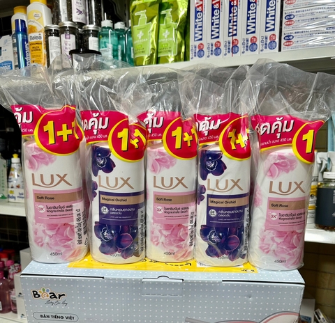 Cặp 2 chai Sữa tắm Lux Botanicals hương nước hoa Thái Lan