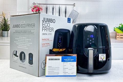 Nồi chiên không dầu Lock&Lock EJF351 5.2L 1800W