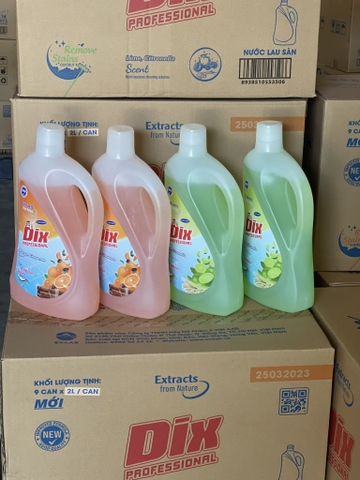 Nước lau sàn DIX can 2L