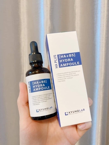 Tinh chất cấp ẩm phục hồi Serum HA + B5 Hydra KYUNGLAB căng bóng da 50ml