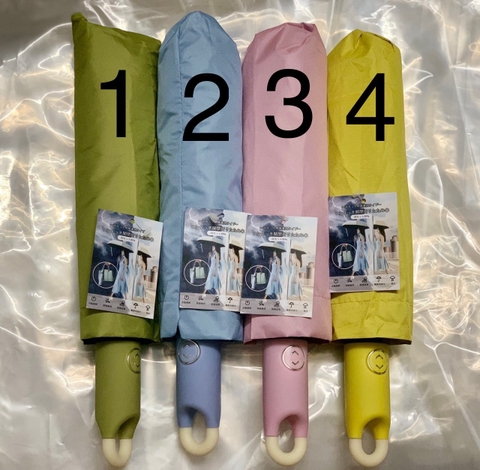 Ô tự động gấp gọn có móc treo