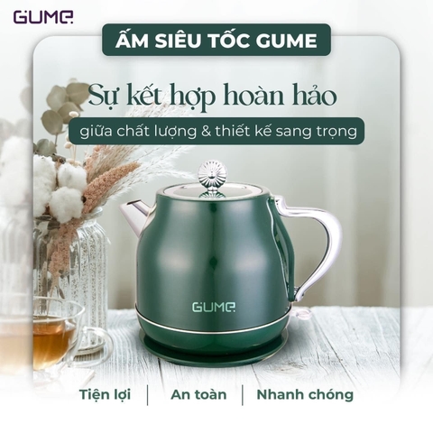 Ấm siêu tốc Gume dung tích 1.8L