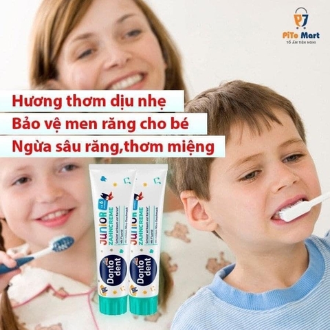 Kem đánh răng trẻ em Dontodent Junior 6+