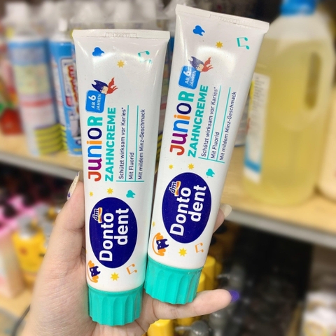 Kem đánh răng trẻ em Dontodent Junior 6+