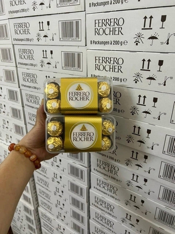 Kẹo Chocolate Ferrero Rocher Đức hộp 16 viên
