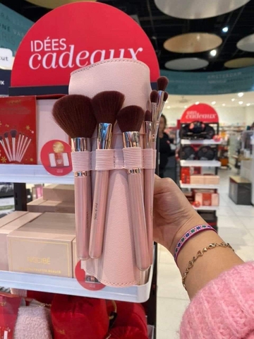 Bộ cọ trang điểm + túi da Nocibe phiên bản 2023