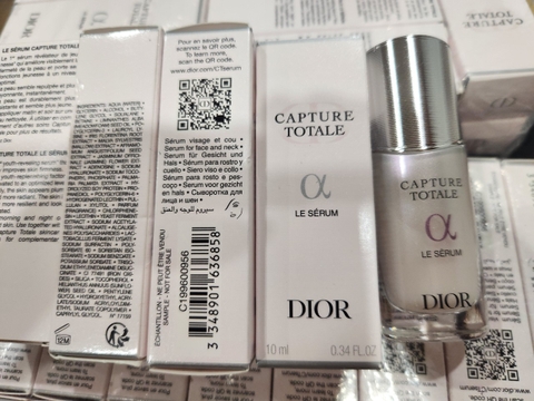 Huyết thanh chống lão hóa Dior Capture totale Cell Energy Super Potent Serum 10ml  Pháp