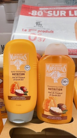Dầu gội xả Le Petit Marseillais Pháp
