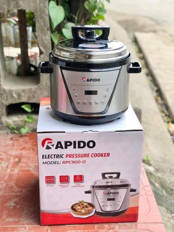 Nồi áp suất điện đa năng Rapido RPC900-D 5L