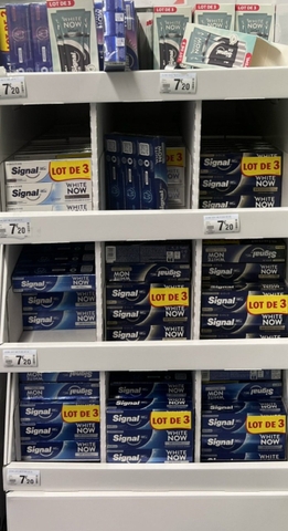 Kem đánh răng Signal White Now Pháp