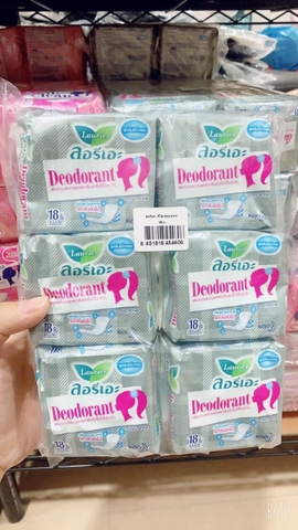 Pack 6 gói x 18c Băng vệ sinh Laurier hàng ngày Thái Lan