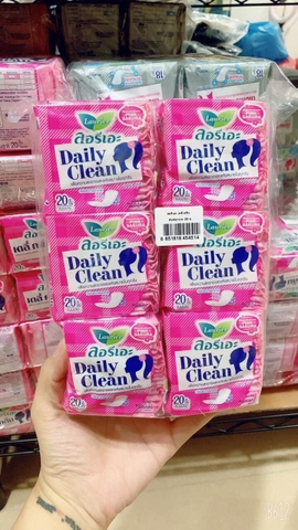 Pack 6 gói x 20c Băng vệ sinh Laurier hàng ngày Thái Lan