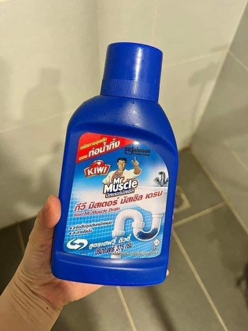 BỘT THÔNG CỐNG MR.MUSCLE Thái Lan chai 375gr