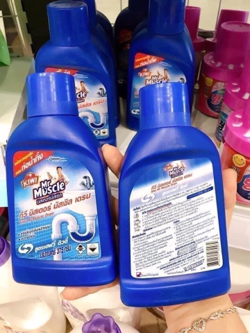 BỘT THÔNG CỐNG MR.MUSCLE Thái Lan chai 375gr