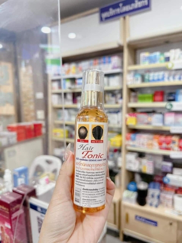 Xịt mọc tóc dài , trị hói đầu Genive Hair tonic Thái Lan