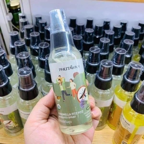Tinh dầu xịt chống muỗi Phutawan Citronella Thái Lan