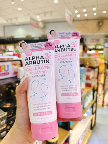 Sữa rửa mặt Alpha Arbutin+3 Thái Lan 120ml