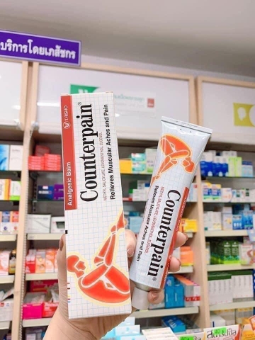Cao nóng Xoa Bóp Khớp COUNTERPAIN Thái Lan 120gr