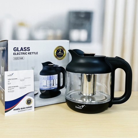 Ấm siêu tốc kèm pha trà Dozzi 1.2L