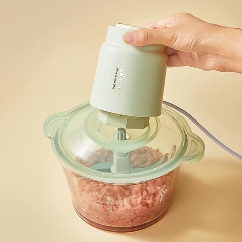 Máy xay thịt Bear E03K6, dung tích 2Lit