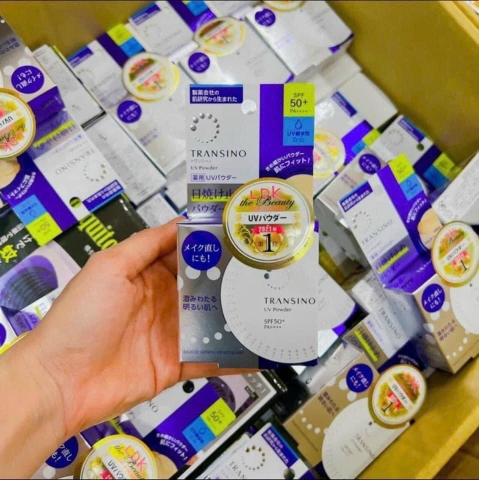 Phấn phủ Transino UV Powder cao cấp Nhật Bản