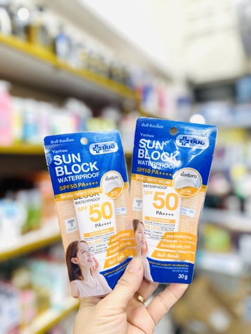 Kem chống nắng Yanhee Cream Sun Block waterproof  SPF 50  Thái Lan