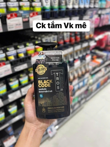 Sữa tắm Tros Thái Lan màu đen