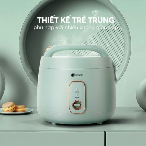 NỒI CƠM ĐIỆN ELMICH 1.8L RCE-9127