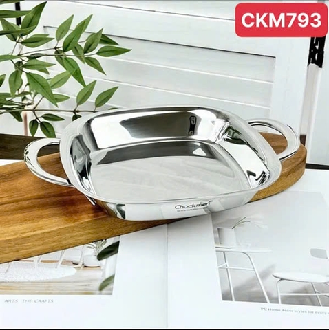 Đĩa đựng trái cây 2 tai Chockmen CKM793 18cm