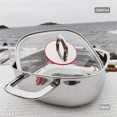 NỒI VUÔNG THÀNH THẤP CHOCKMEN - 24cm - CKM134