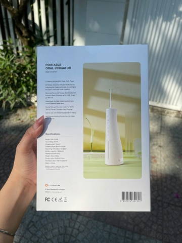 Máy Tăm Nước Lumias LWF-310W – Làm sạch răng miệng hiệu quả ngay tại nhà