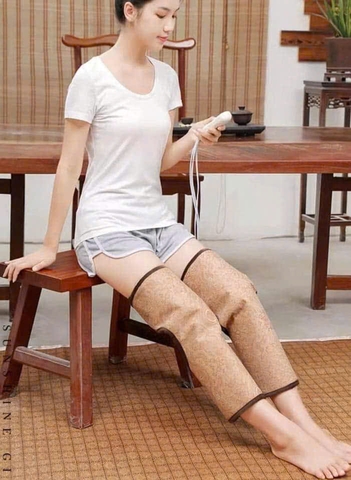 Chườm gối ngải cứu thảo dược nội địa Trung hàng chuẩn công ty