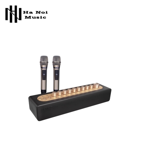 Bộ Vang Số Chỉnh Cơ ACNOS Mi30s Kèm 2Mic - Thế Hệ Mới